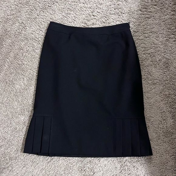 Tahari Arthur Levine Womens Skirt, Black Pencil Lined Straight Career in… - Picture 9 of 11